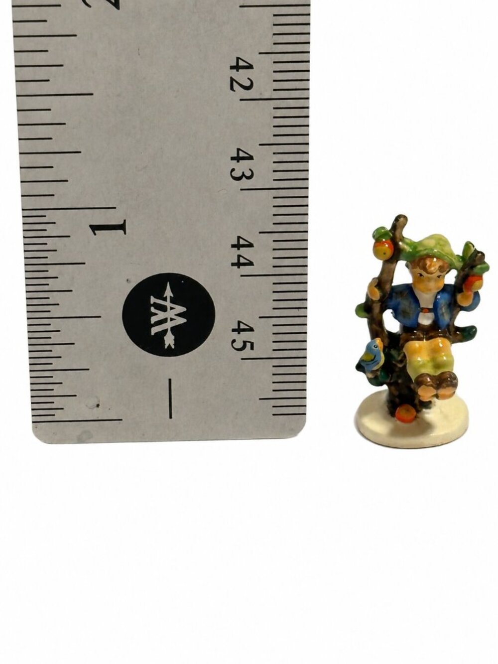 Goebel Olszewski Hummel Apple Tree Boy 257-P First Edition Miniature Box COA